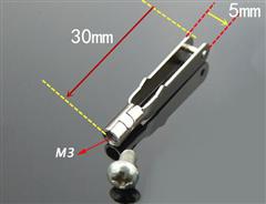 MC-M3X30 Metal Clevis M3 30mm (1pc)